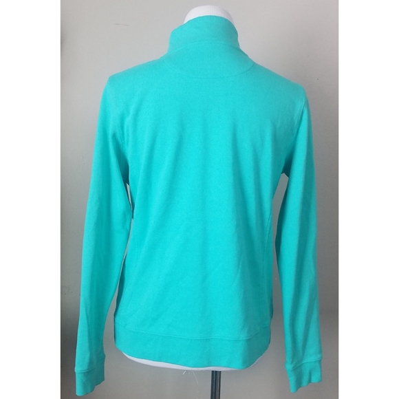 Vineyard Vines Teal Half Zip Sweater - Picture 3 of 4
